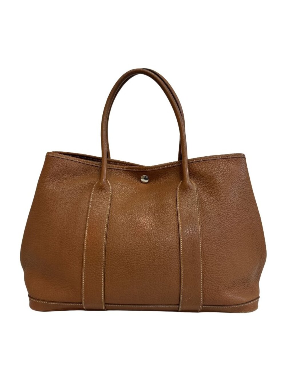 Hermes Garden Party PM Country Brown Tote Handbag